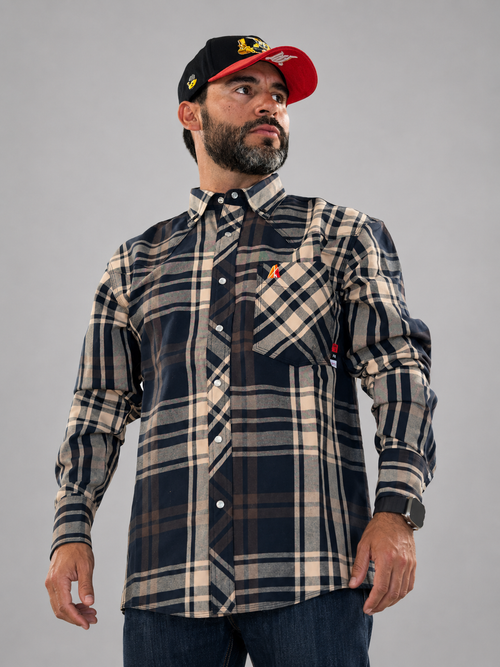 FR Shirt CreamBlue